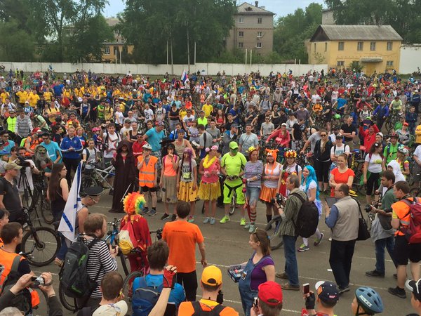 Около 3000 человек приняли участие в велопробеге «Пермское кольцо 2016»