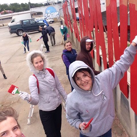 Пермское «Счастье не за горами» обновили и покрасили