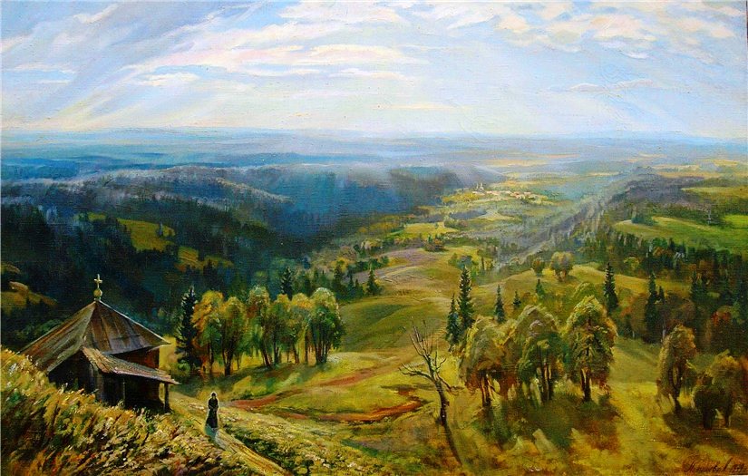 Роман с Уралом. Business Class публикует 30 удивительных работ художницы Любови Малышевой
