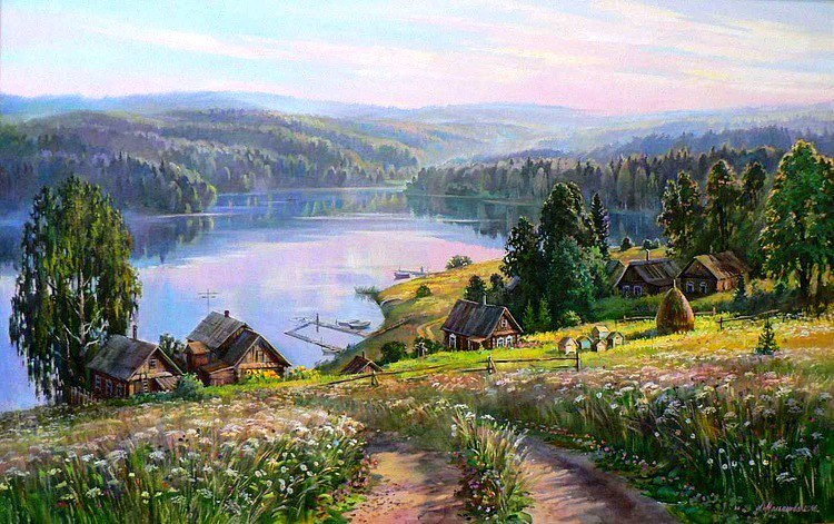 Роман с Уралом. Business Class публикует 30 удивительных работ художницы Любови Малышевой
