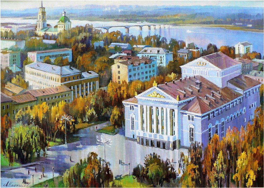 Роман с Уралом. Business Class публикует 30 удивительных работ художницы Любови Малышевой