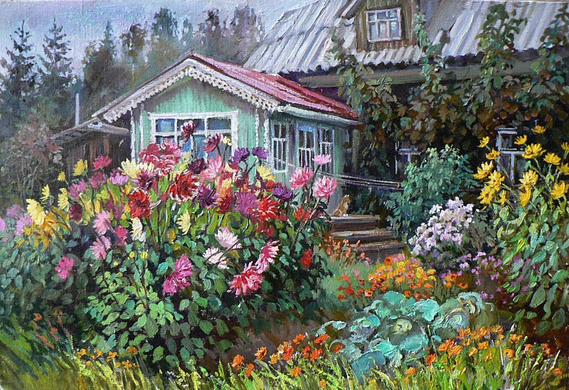 Роман с Уралом. Business Class публикует 30 удивительных работ художницы Любови Малышевой