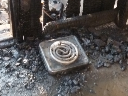 В Прикамье при пожаре погибла женщина