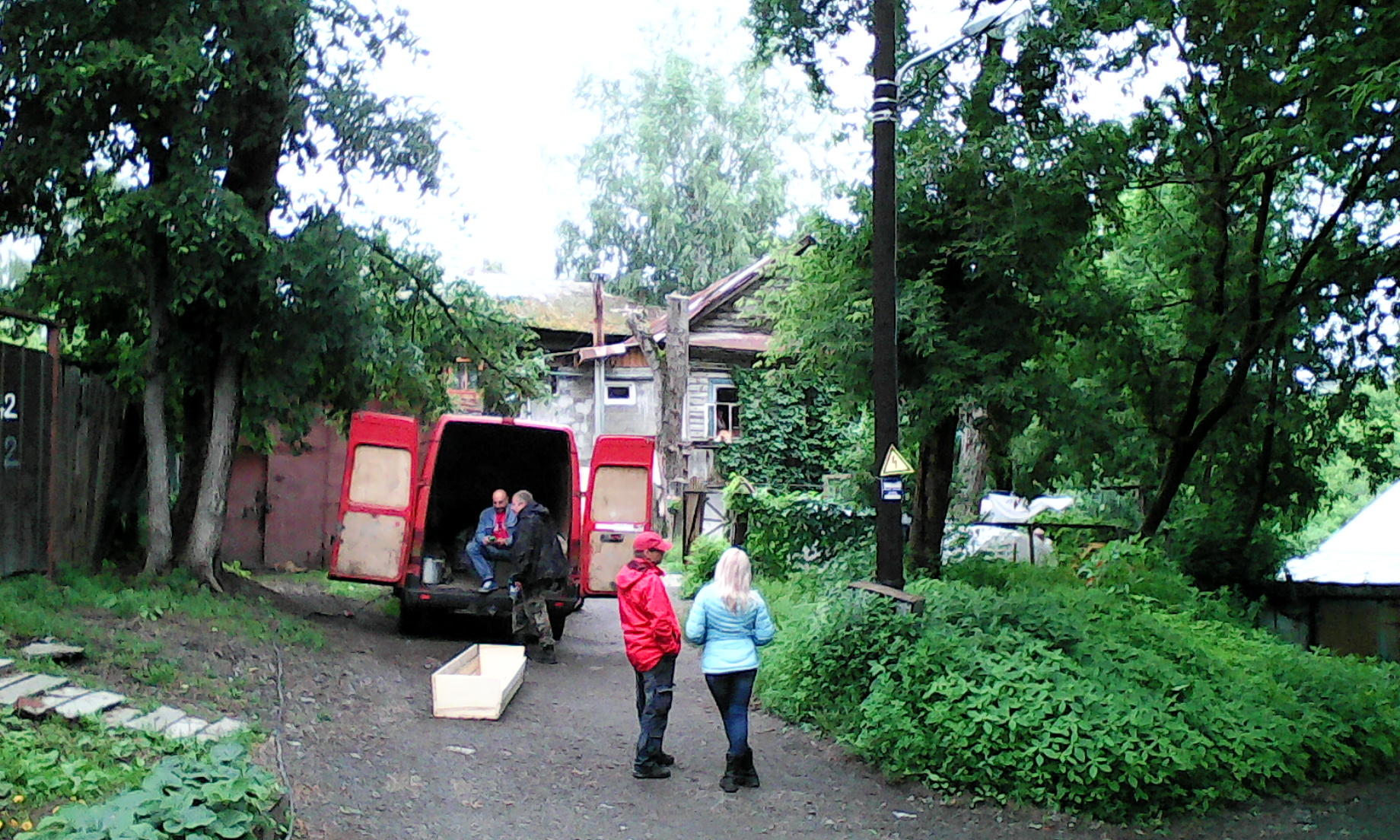 В Перми в микрорайоне Разгуляй прошли съемки исторического сериала «Отчий берег»