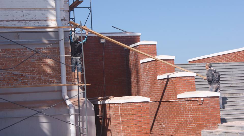 Сняли краску и укрепляют кладку: в Прикамье реставрируют собор Белогорского монастыря