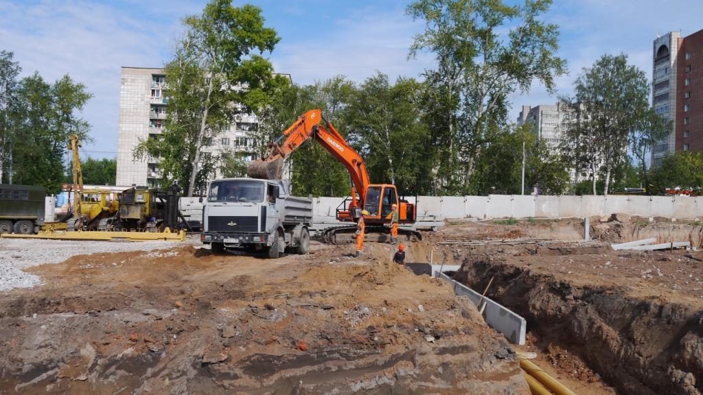 В Перми возводится второй муниципальный дом