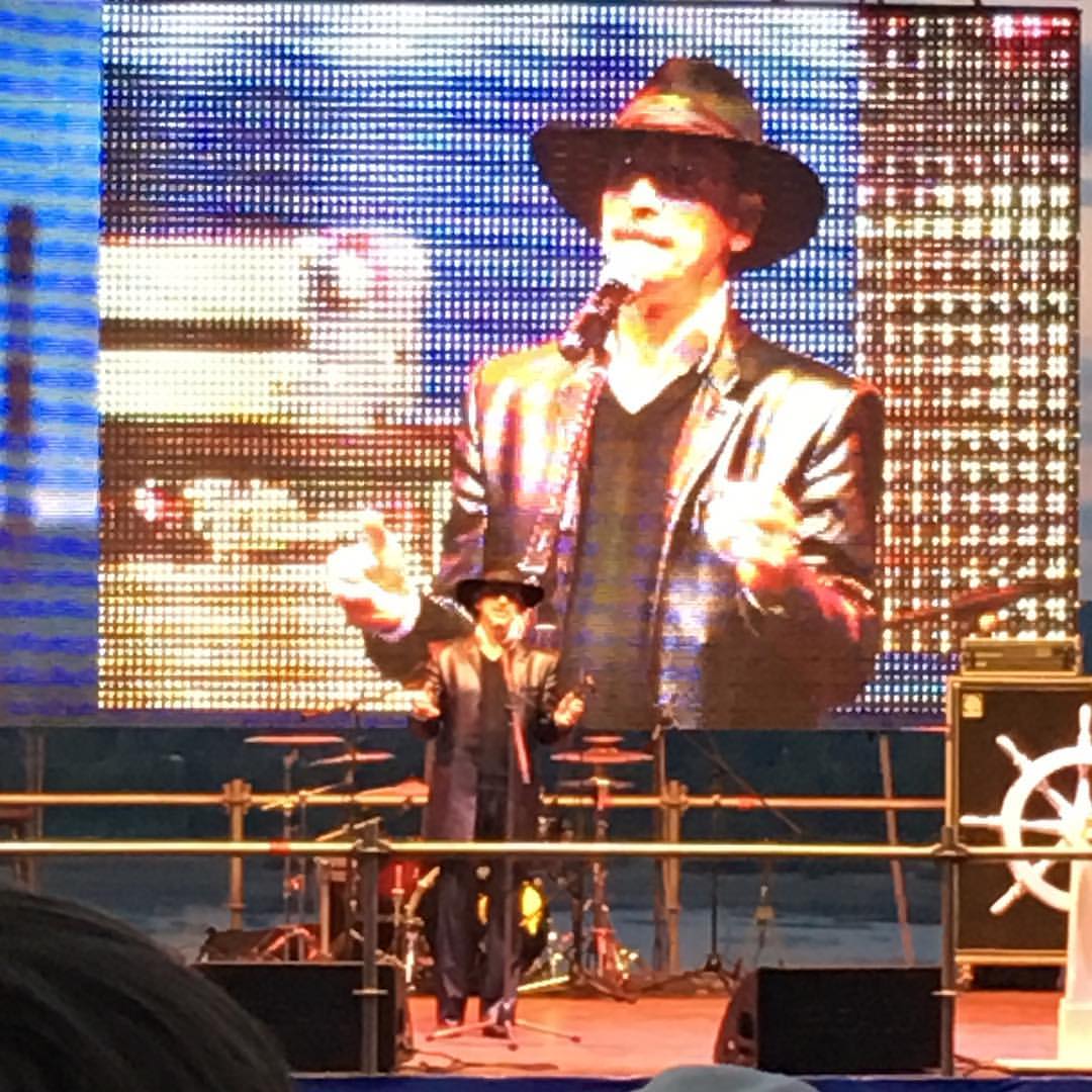 Михаил Боярский спел для пермяков на открытии набережной