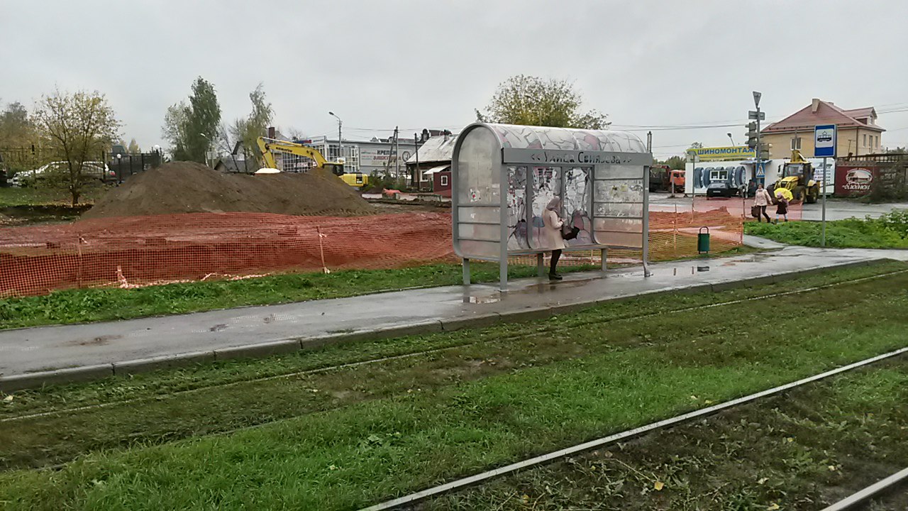 На месте развязки у ипподрома начались строительные работы