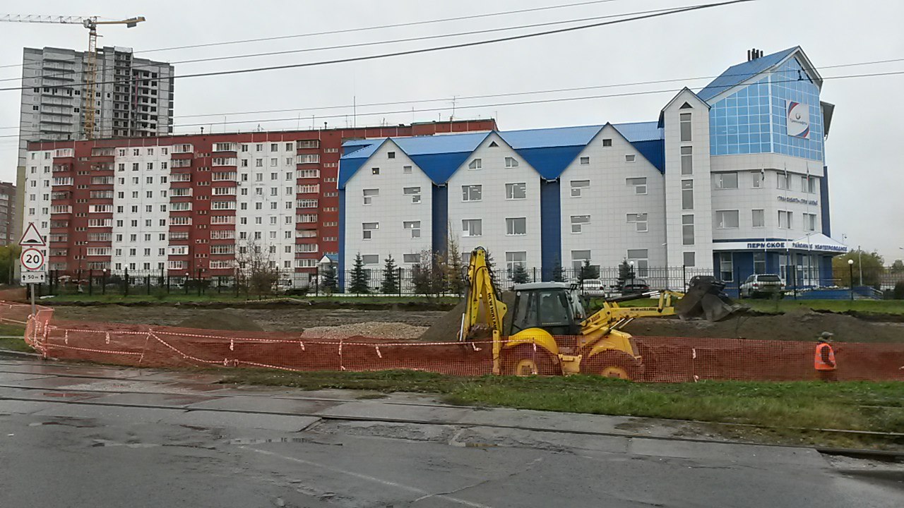 На месте развязки у ипподрома начались строительные работы