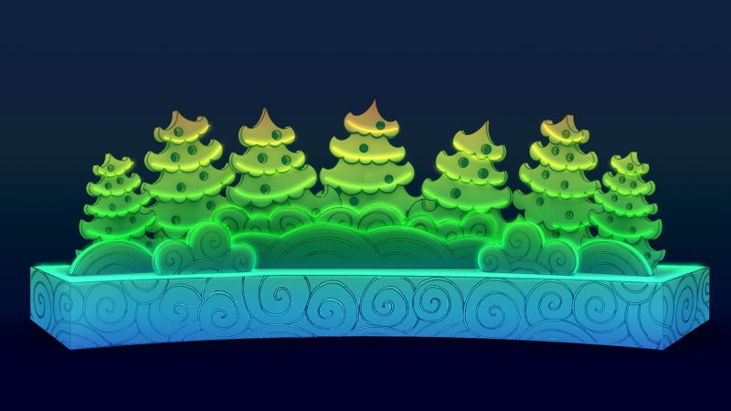 Администрация Перми показала 3D-проект ледового городка на эспланаде