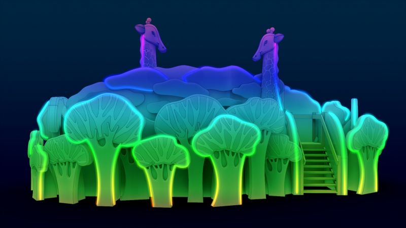 Администрация Перми показала 3D-проект ледового городка на эспланаде