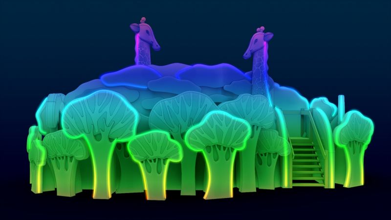 Администрация Перми показала 3D-проект ледового городка на эспланаде