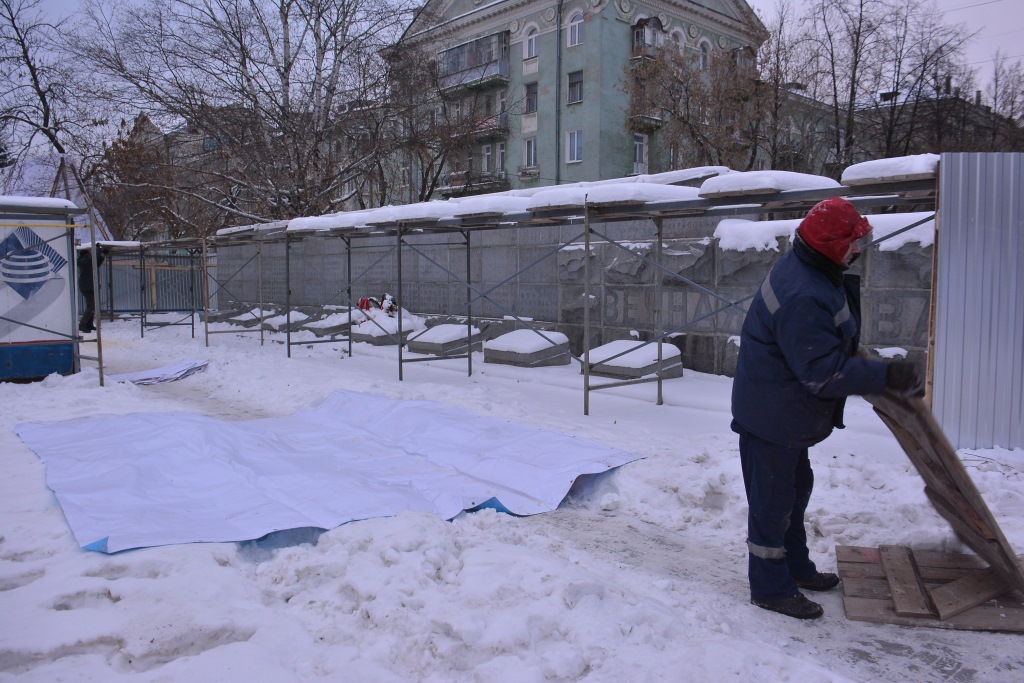 В Перми началась реставрация памятника павшим в Великой Отечественной войне