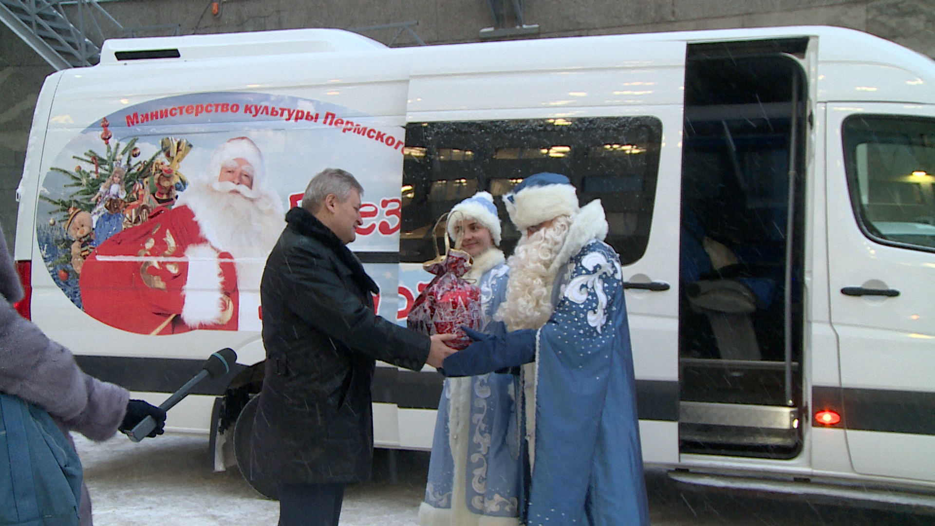 ​6 декабря «Поезд Деда Мороза» отправился в путешествие по Пермскому краю