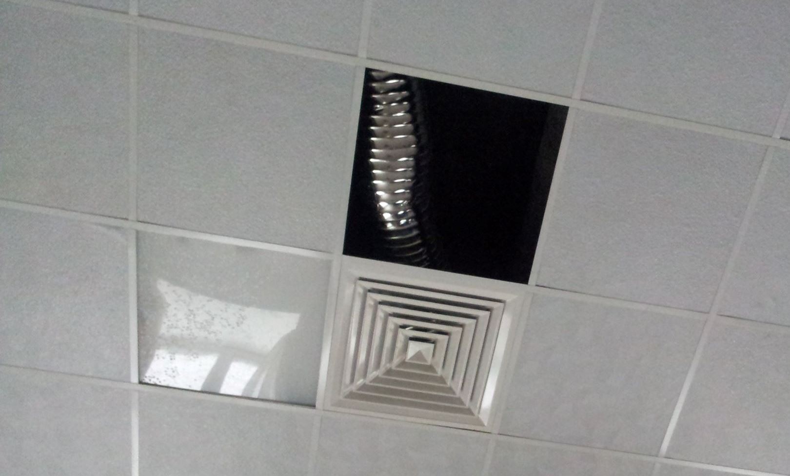 В Перми в здании Дягилевской гимназии пошел «дождь»