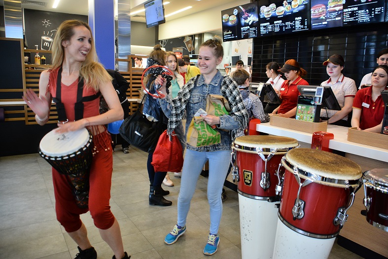 В Перми открылся четвертый ресторан «Макдоналдс». Как это было — в фоторепортаже Business Class