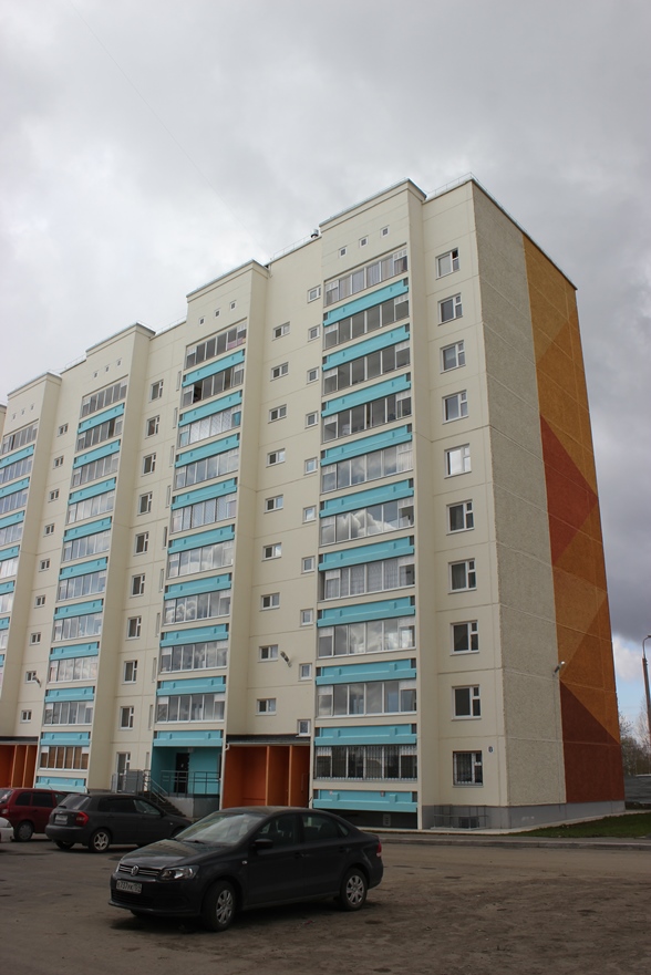 После майских праздников стартовало заселение дома по ул. Целинной, 57 от ПЗСП