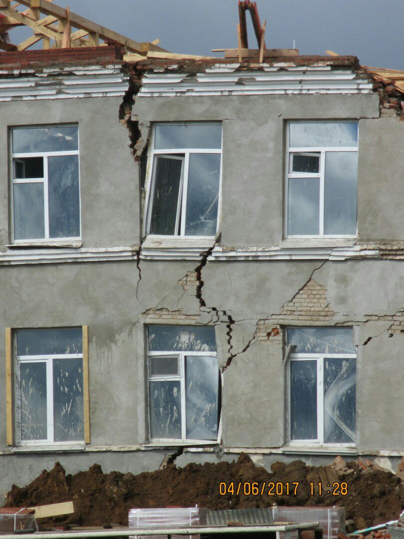 В Прикамье после обрушения школы в Октябрьском районе возбудили уголовное дело