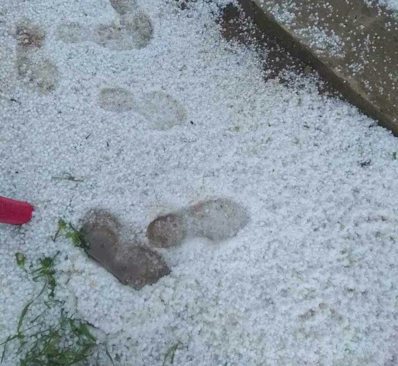 В Перми выпал град «размером с горох»