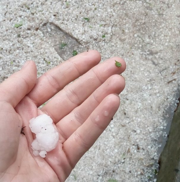 В Перми выпал град «размером с горох»