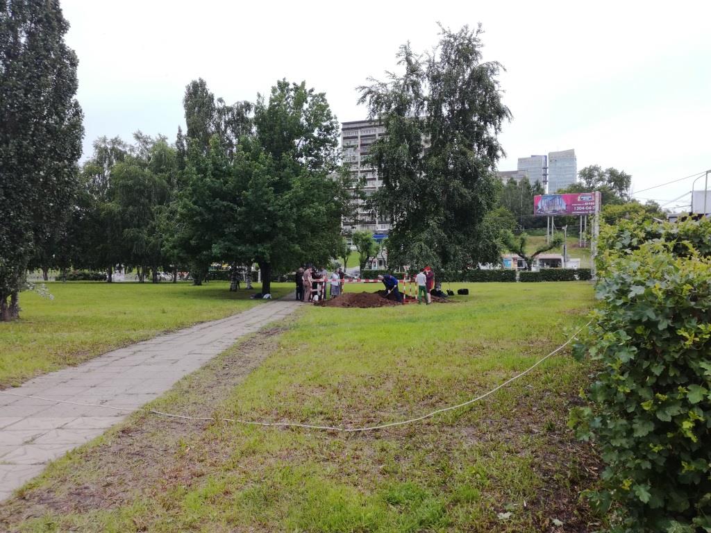 На пермской эспланаде начались раскопки