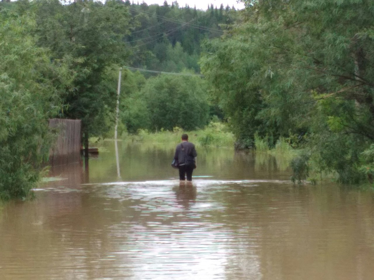 В Пермском крае затопило поселки Кукуштан и Янычи