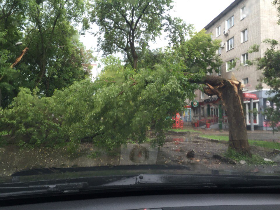 В Перми сильный ливень затопил центр города