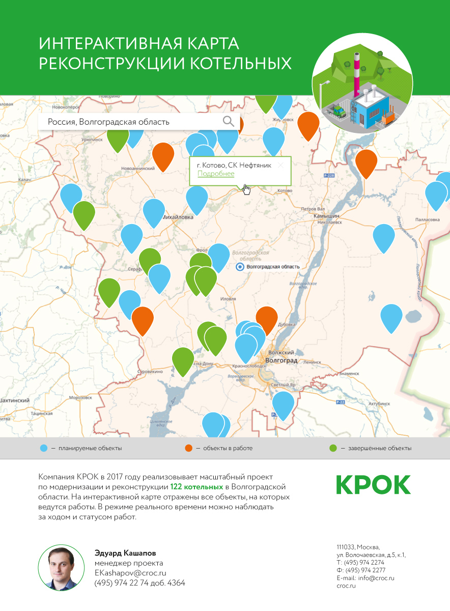 Реконструкция котельных без перерывов в теплоснабжении