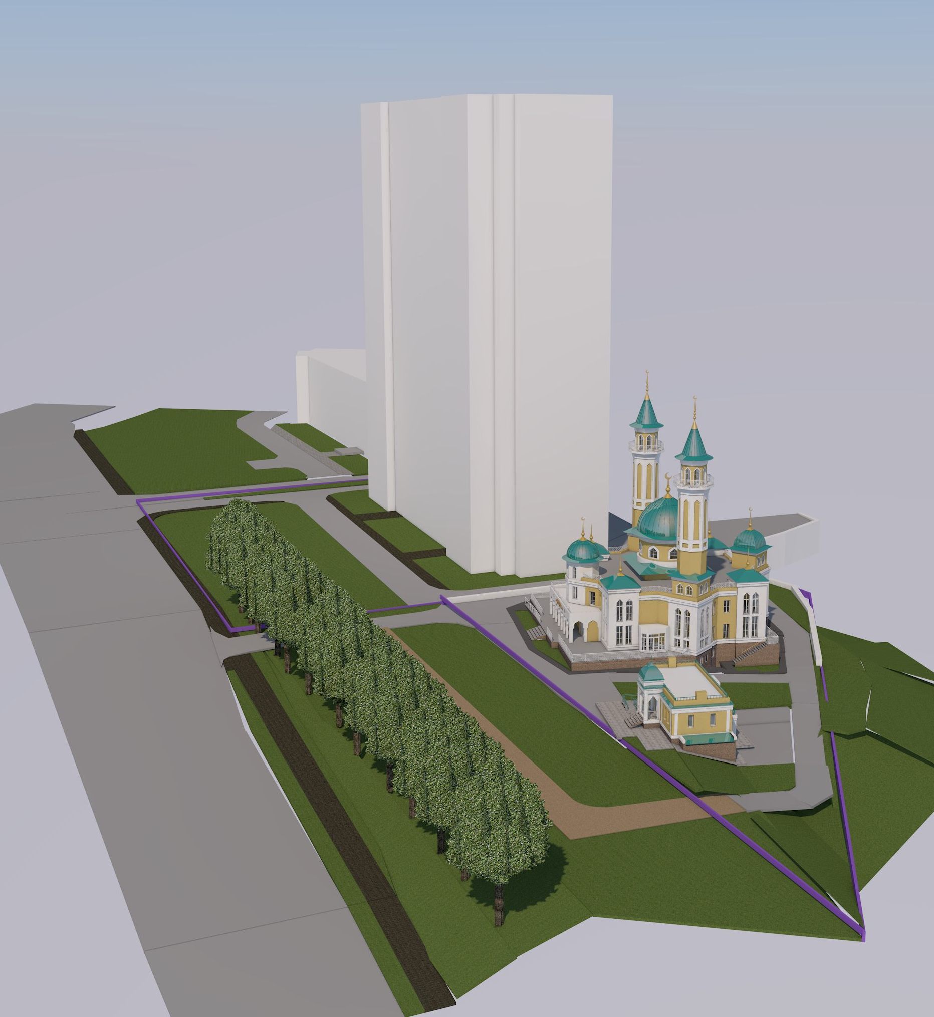 ​В Перми пройдут публичные слушания по строительству мечети