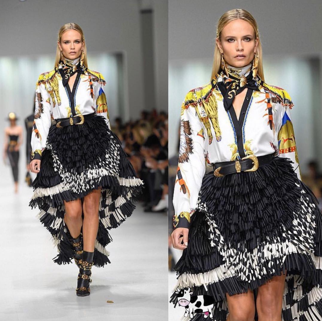 Модель из Перми Наташа Поли выступила на Миланской неделе моды