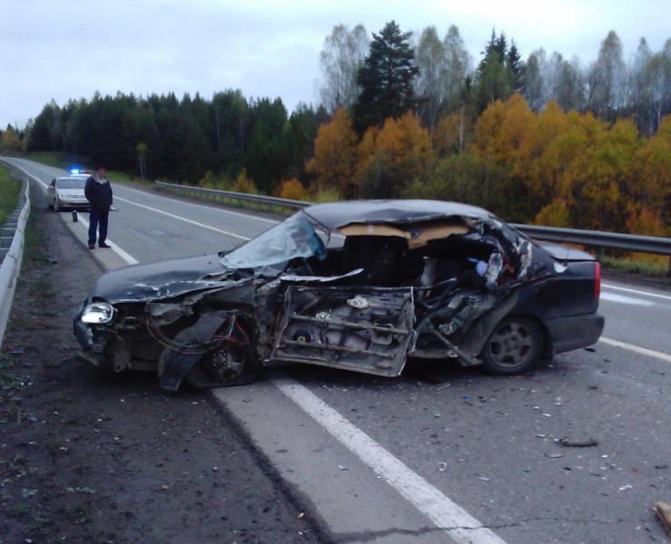 В аварии на трассе «Пермь-Екатеринбург» погибла женщина