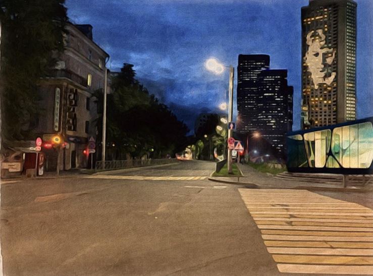 На картинах пермского художника НЛО садится на здание Заксобрания, а в Каме плавает Лох-несское чудовище