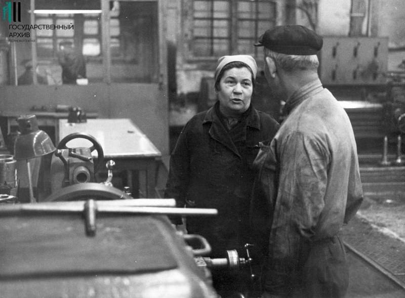 В цехах паровозоремонтного завода им. А.А. Шпагина, 10 января 1972 года 