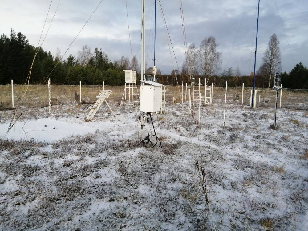 На севере Пермского края установился временный снежный покров