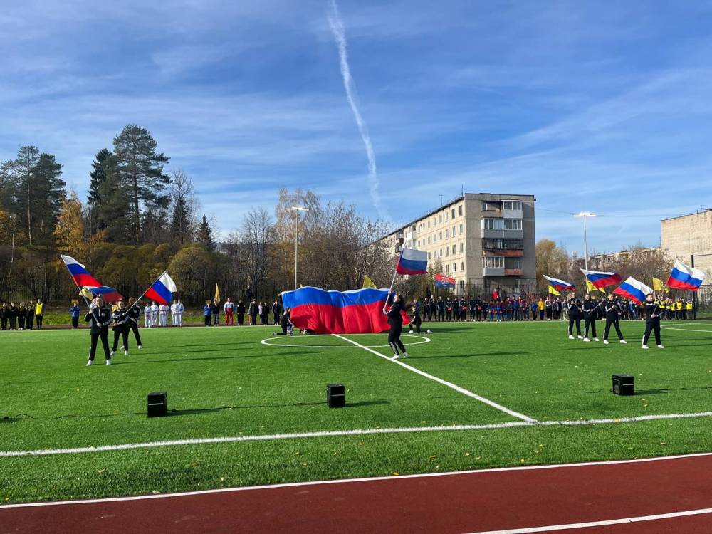 ​В Перми открыли новый стадион у детского центра «Фаворит»
