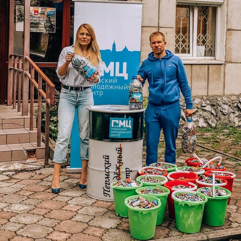 Пермский молодежный центр открыл новый пункт приема использованных батареек