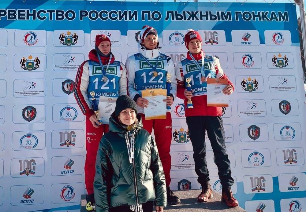 Спортсмен из Пермского края стал призером Первенства России по лыжным гонкам 