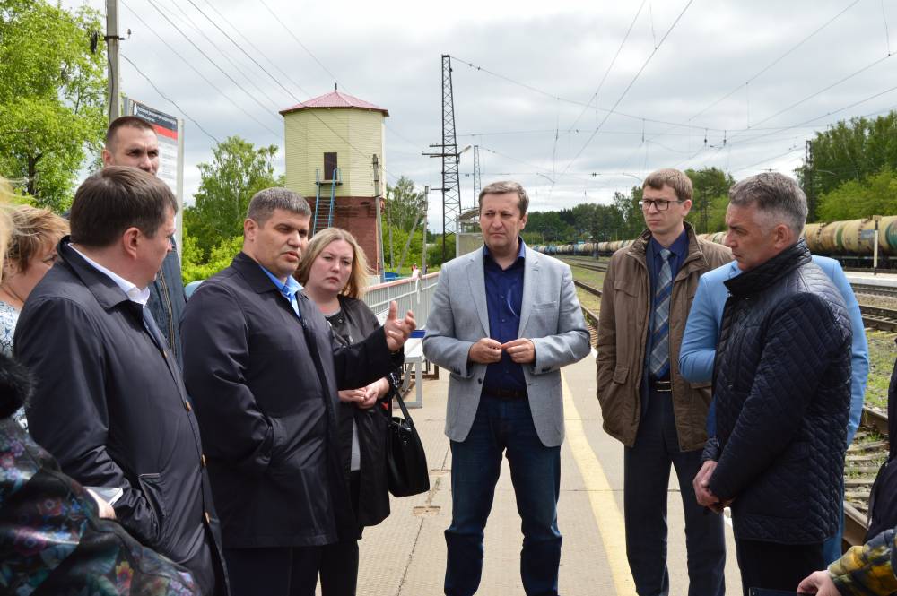 Дмитрий Сазонов организовал совещание по обустройству ж/д станции в Нытвенском округе