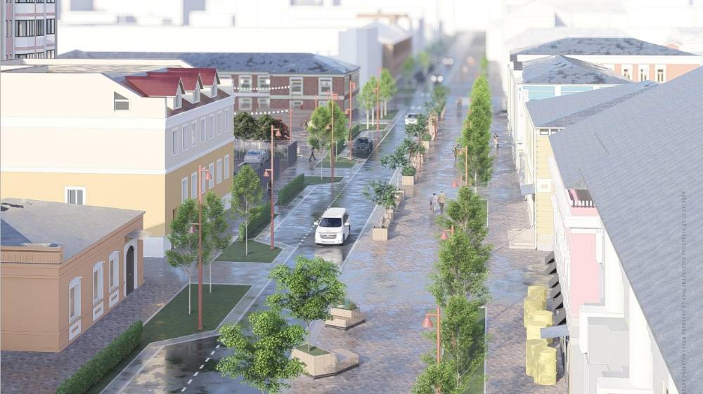 Активные пешеходы и «успокоенные» машины. Подробности о концепции развития ул. Пермской