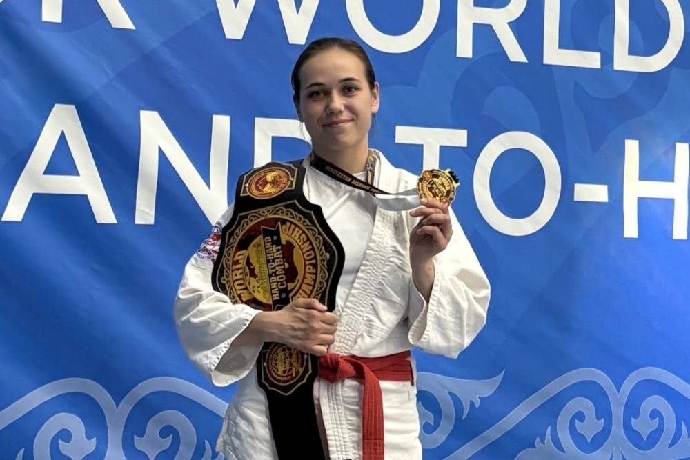 Спортсменка из Пермского края завоевала золото чемпионата мира по рукопашному бою