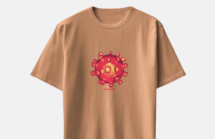 Пермский бренд одежды выпустил футболки с рисунком коронавируса