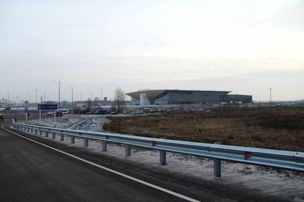 В Пермском крае открыто движение по транспортной развязке у нового терминала аэропорта