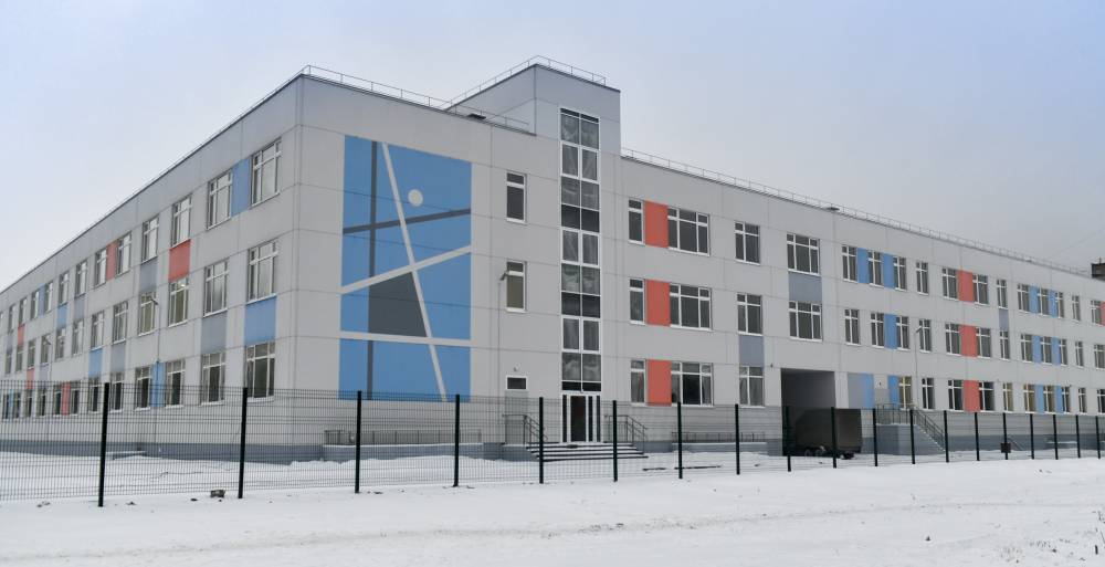 Строительство школы в Кировском районе Перми завершается на пять месяцев раньше