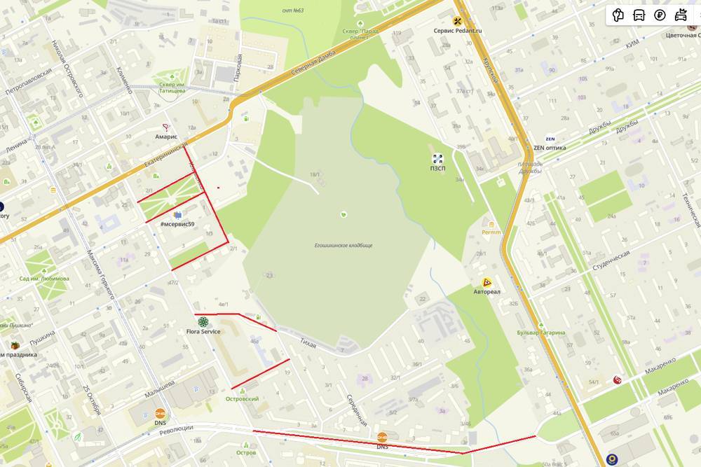 С 1 июля в Перми расширят зону платной парковки