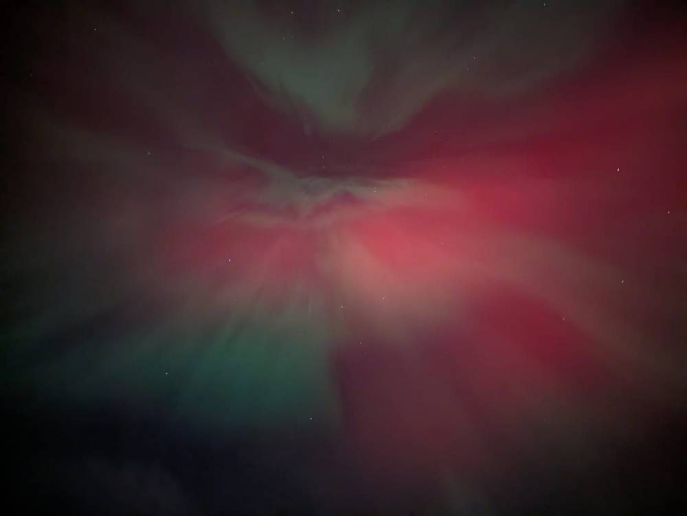 Пермяки охотятся за северным сиянием