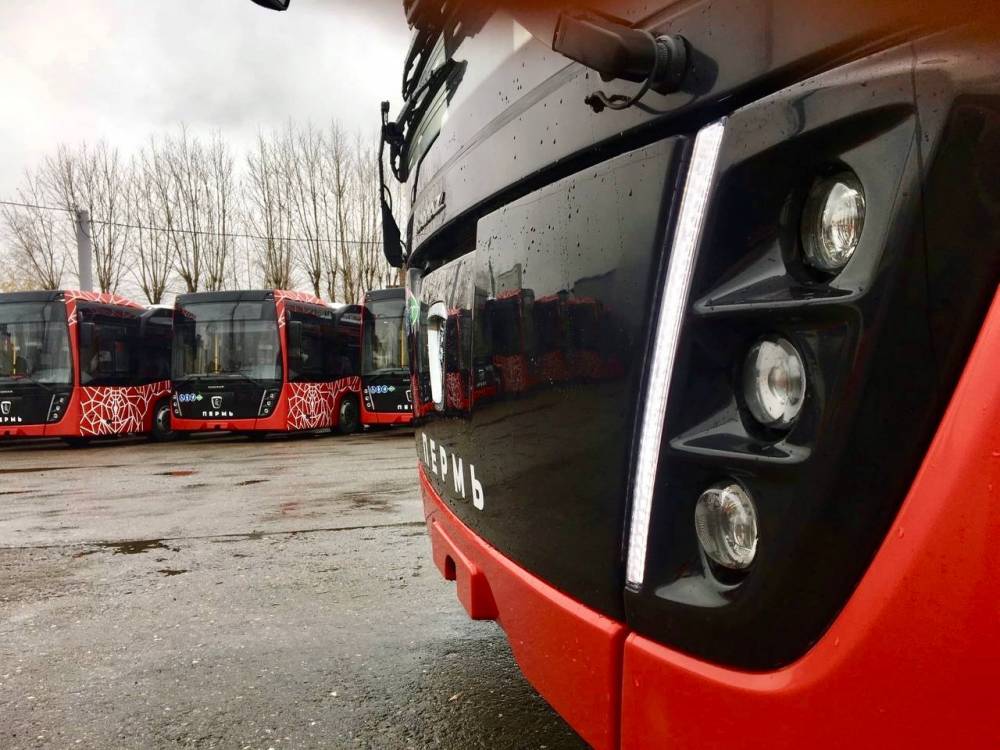 МУП «Пермгорэлектротранс» получило первую партию новых автобусов по нацпроекту
