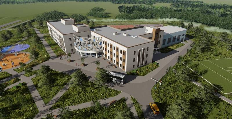 В Перми утвердили внешний вид здания детского реабилитационного центра в Камской долине