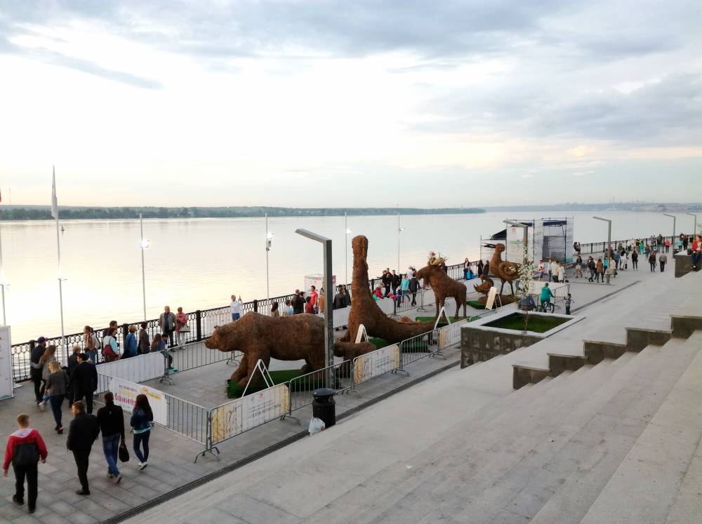 На ремонт сквера на набережной Камы выделили 268 млн рублей