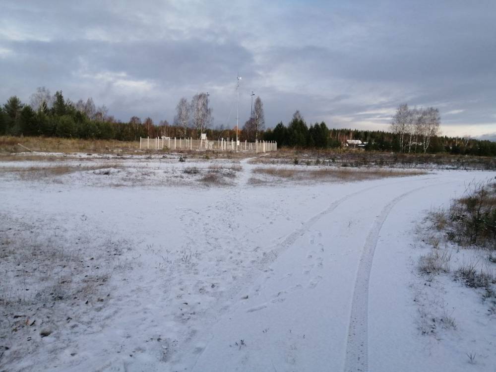 На севере Пермского края установился временный снежный покров