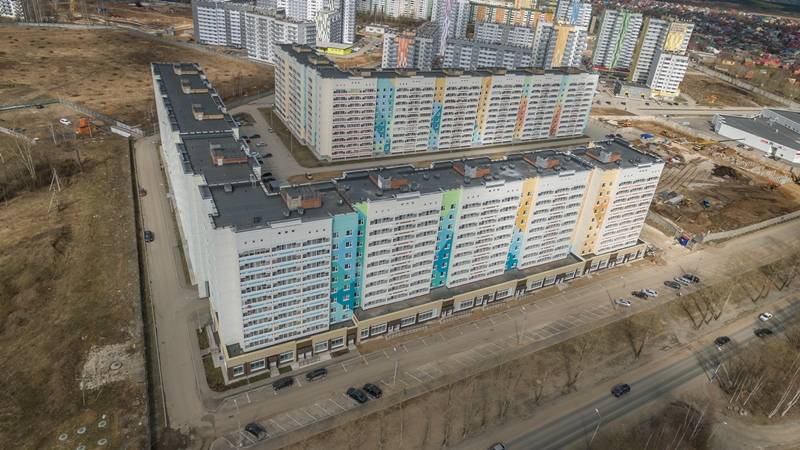 ЖК «Лазурный» встречает жильцов